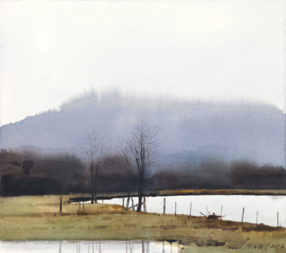 Alabama Farm Land by Artist Dean Mitchell